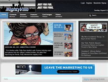 Tablet Screenshot of mightyville.com